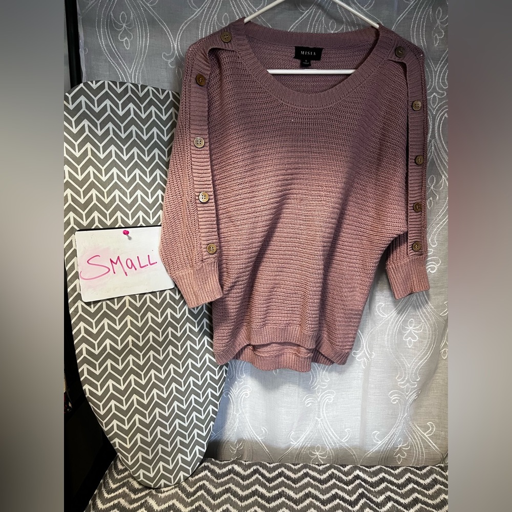 Pink sweater